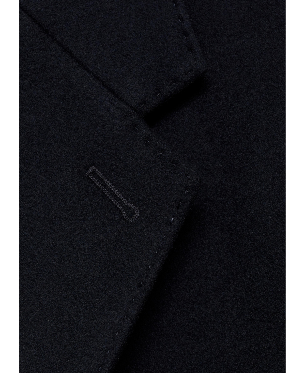 Mango Men's Regular Long Wool Coat