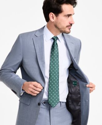 Brooks Brothers B by Brooks Brothers Мужской пиджак-стрейч из смесовой шерсти классического кроя 90290₽