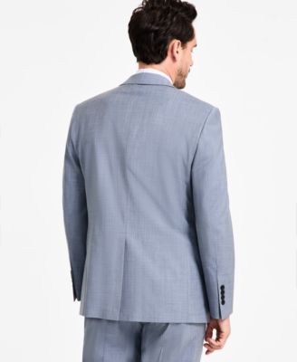 Men's Wool-Blend Stretch Classic-Fit Suit Separates Jacket 