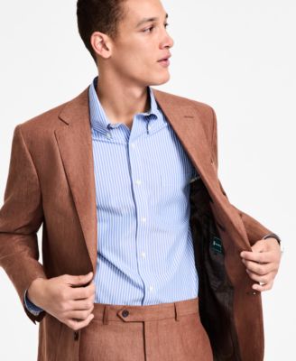 Мужской льняной пиджак и брюки Brooks Brothers B by Brooks Brothers 27090₽