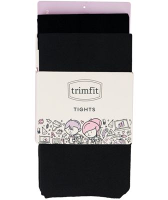 2-Pack Microfiber Tights, Little Girls & Big Girls