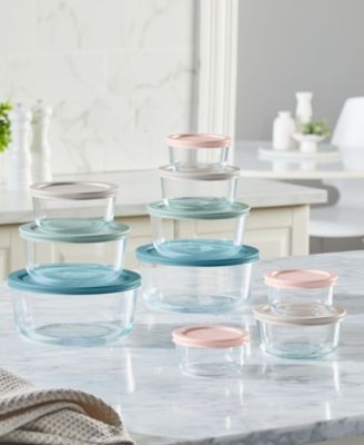 Simply Store 20-Piece Round Glass Storage Set
