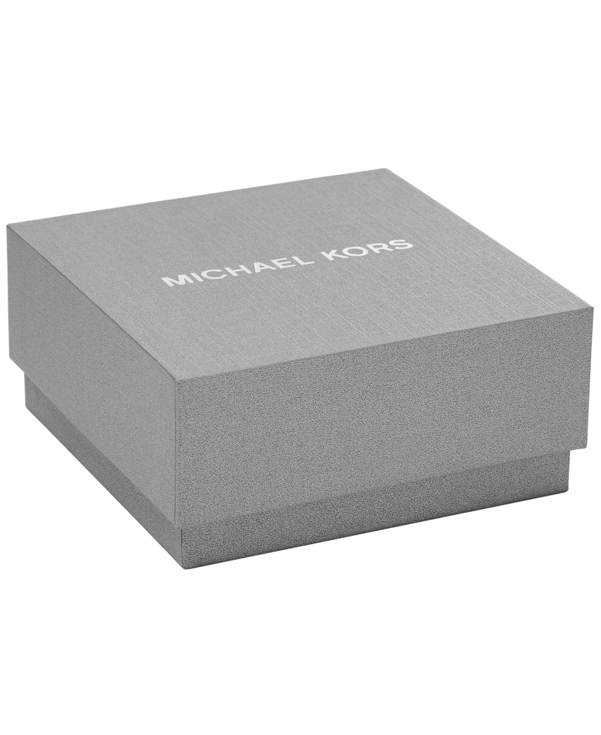 Michael Kors Sterling Silver Pave Mixed Cut Slider Bracelet In Silver