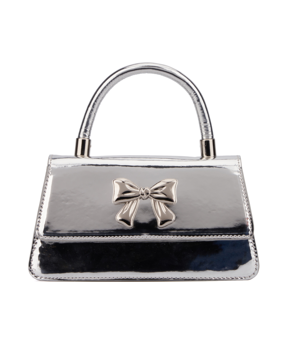 Olivia Miller Anya Crossbody Bag In Silver Metallic
