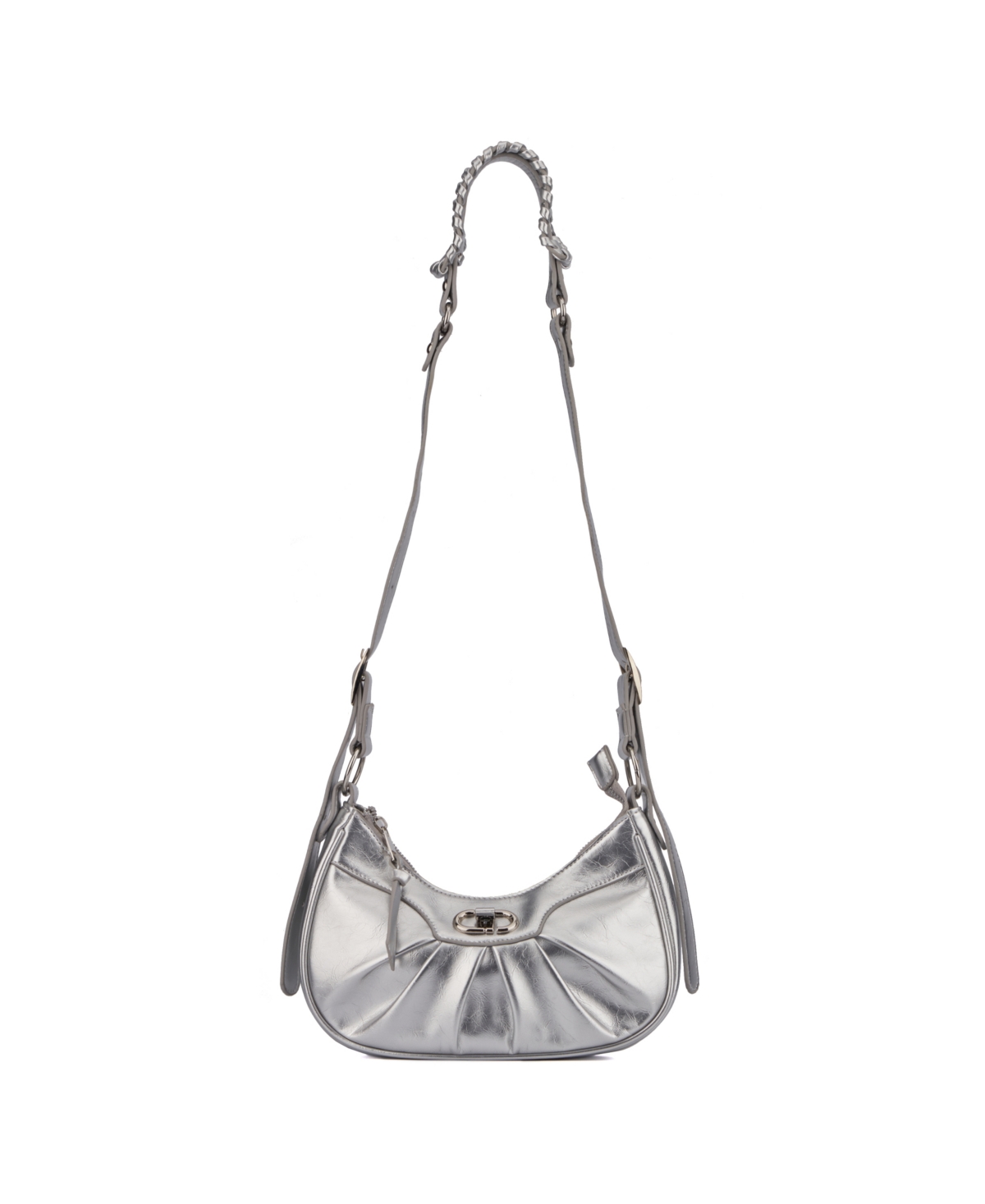 Azalea Crossbody Bag - Silver