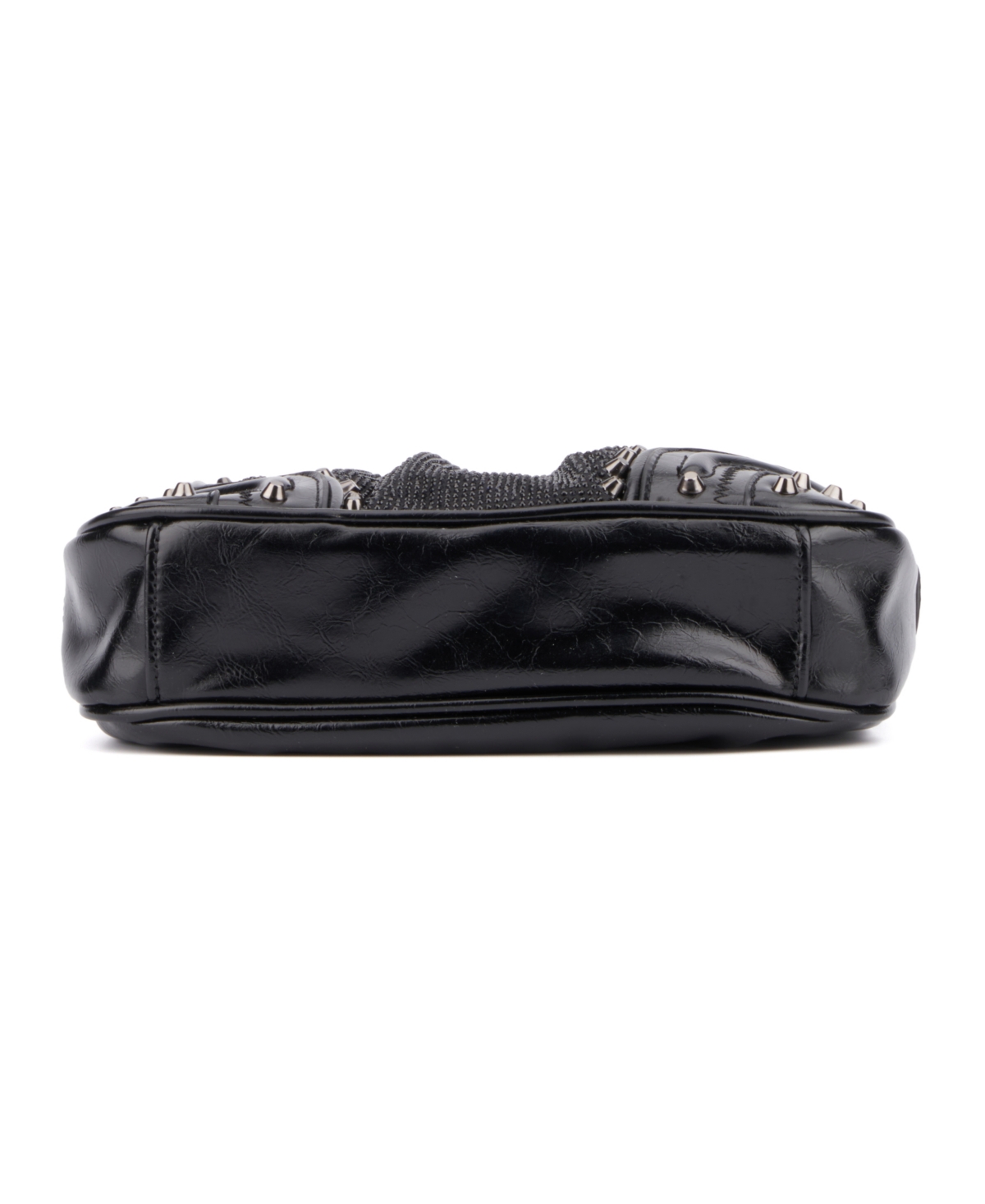Olivia Miller Bianca Shoulder Bag In Black Metallic