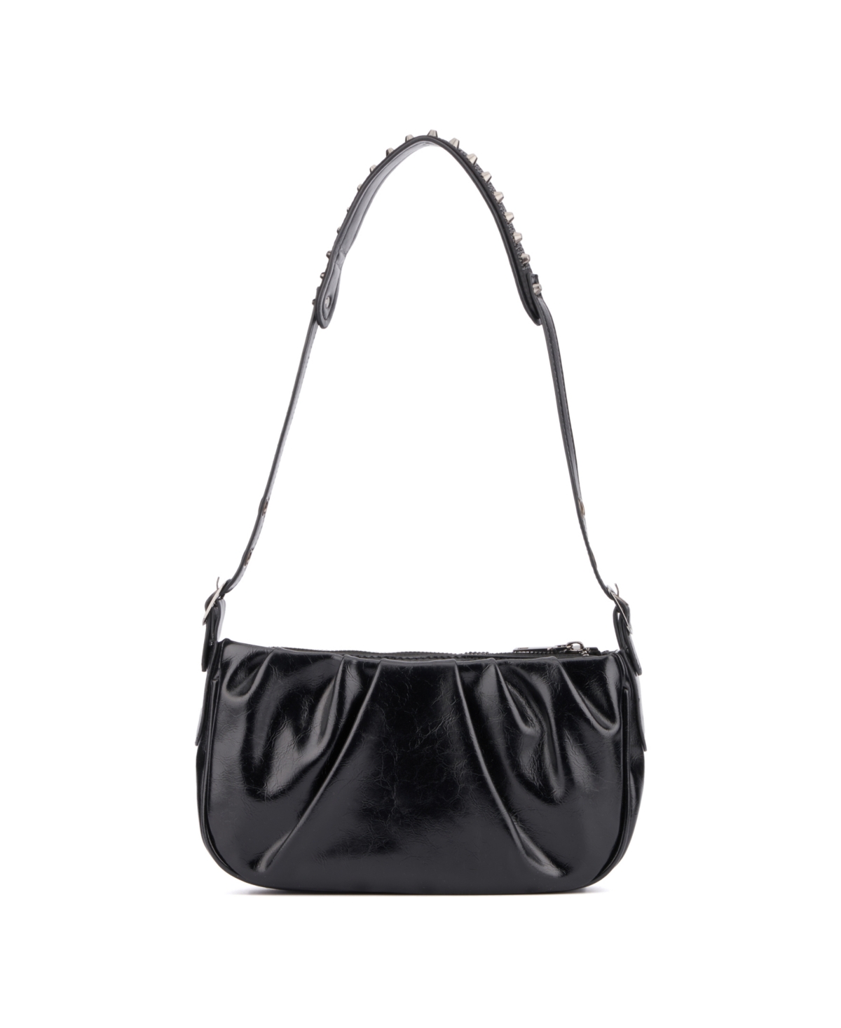 Olivia Miller Bianca Shoulder Bag In Black Metallic