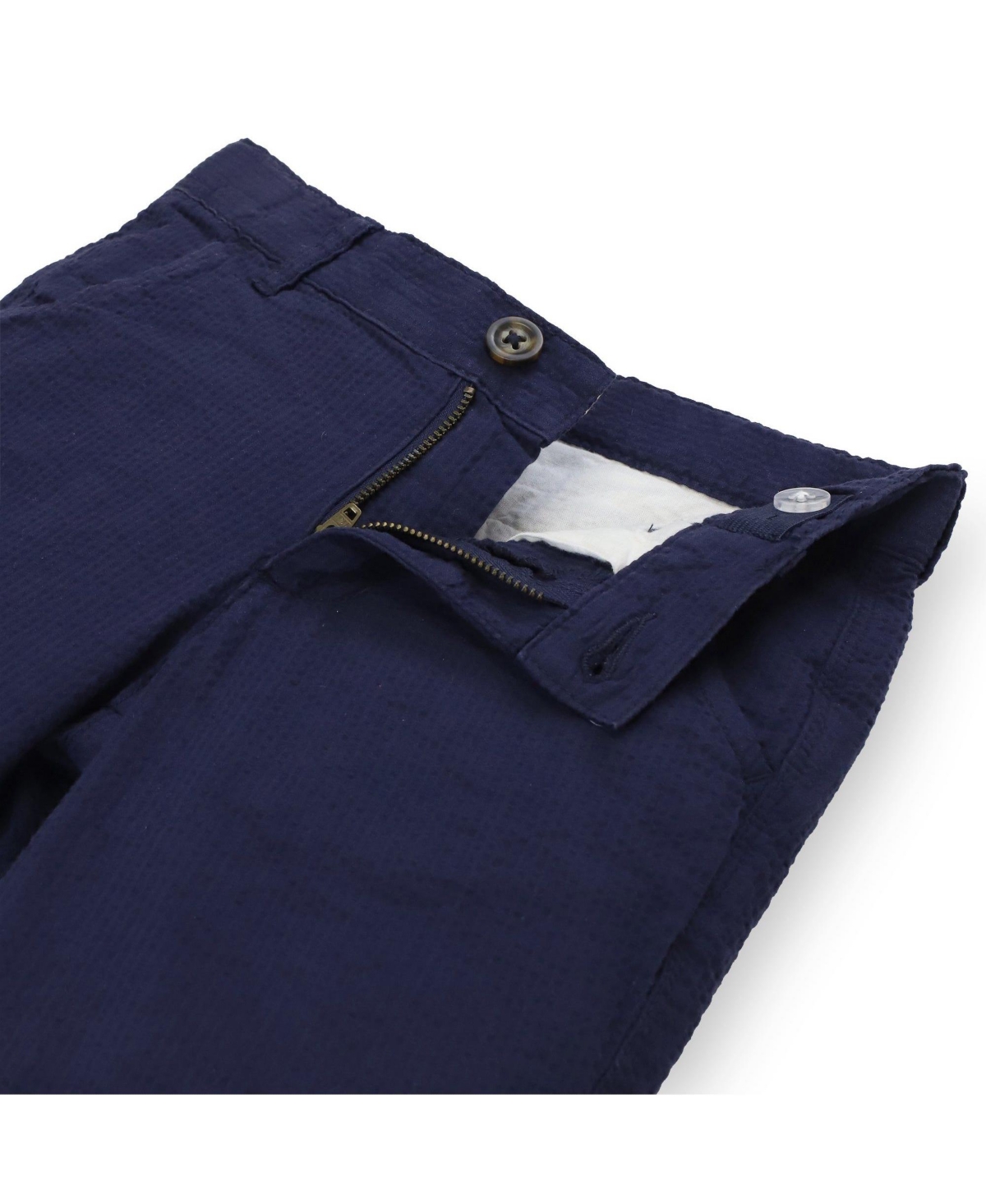 Hope & Henry Big Boys Organic Cotton Seersucker Short