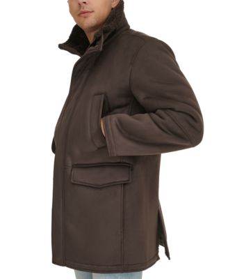 Men's Faux-Shearling Coat