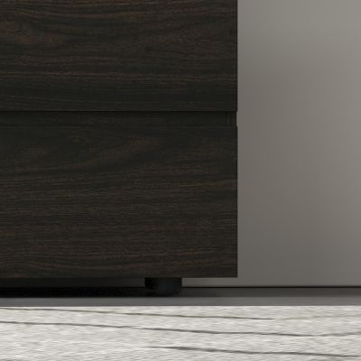 6-Drawers Wood Chest of Drawer Cabinet Organizer Dresser