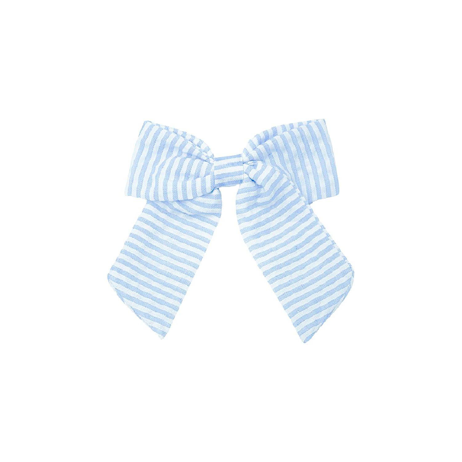 Girls' Seersucker Hair Bow