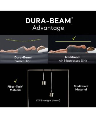 10 Inch Dura Beam Rectangular Standard Downy Air Mattress, Queen (2 Pack)