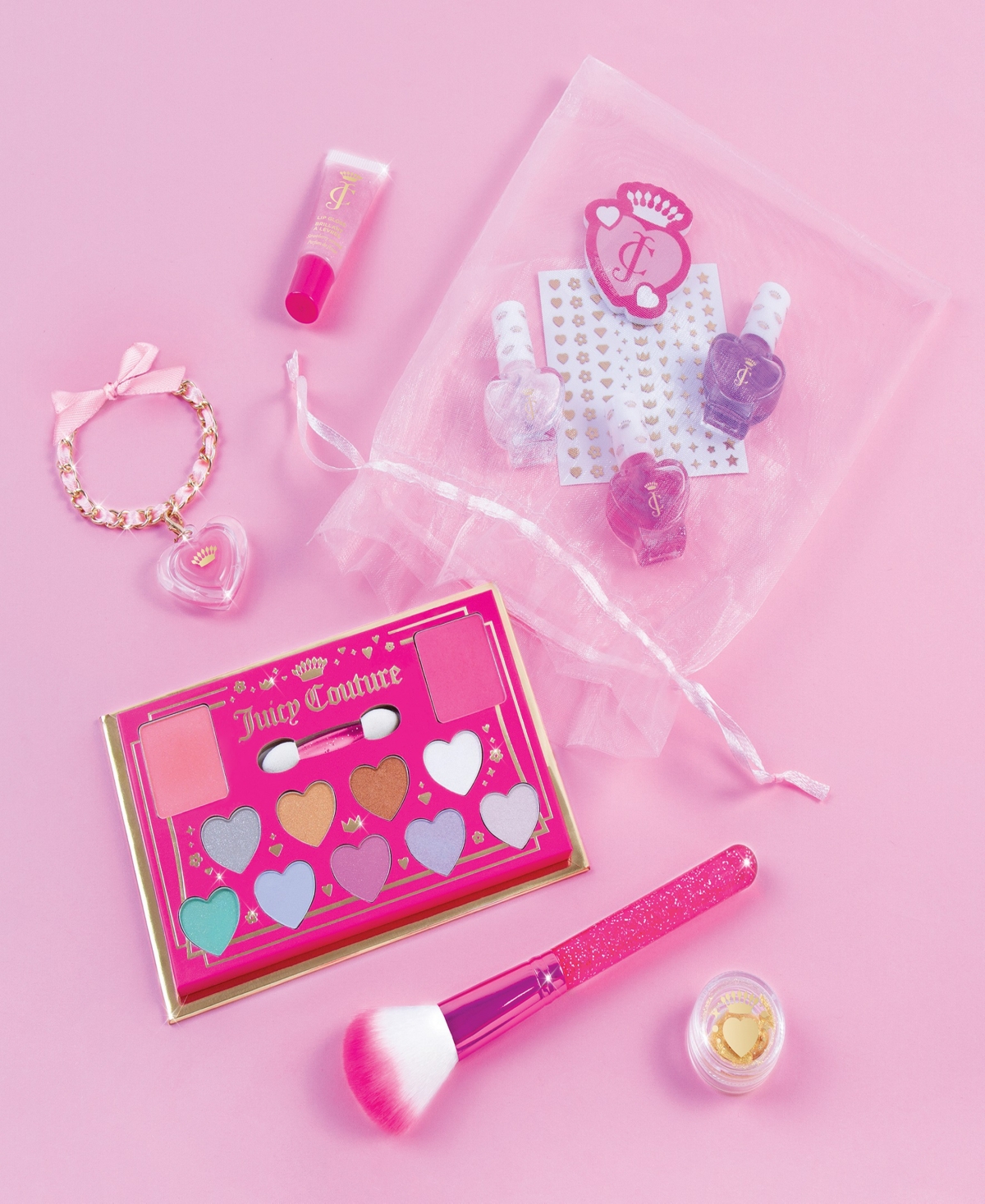 Make It Real Juicy Couture Luxe Cosmetic Set In Multi