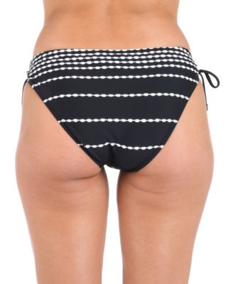 Women's City Lights Adjustable-Loop Tassels Hipster Bikini Bottoms