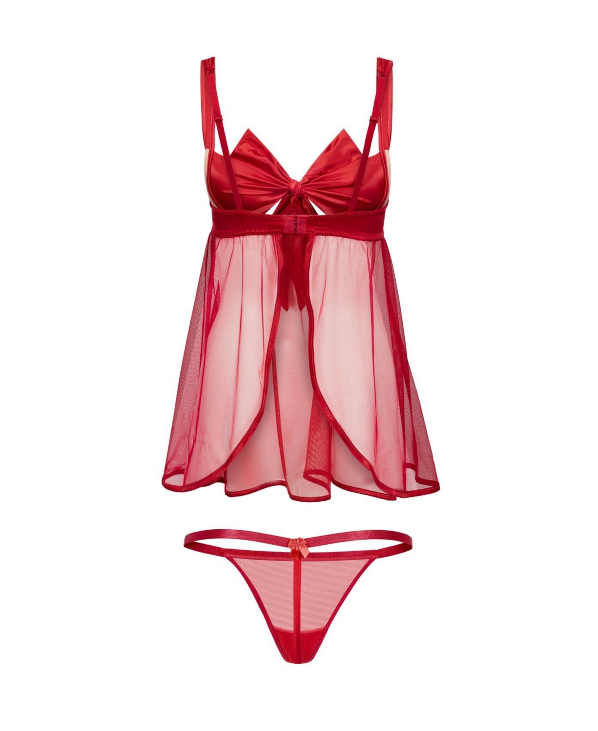 Adore Me Women's Bessima Babydoll & G-String Set Lingerie