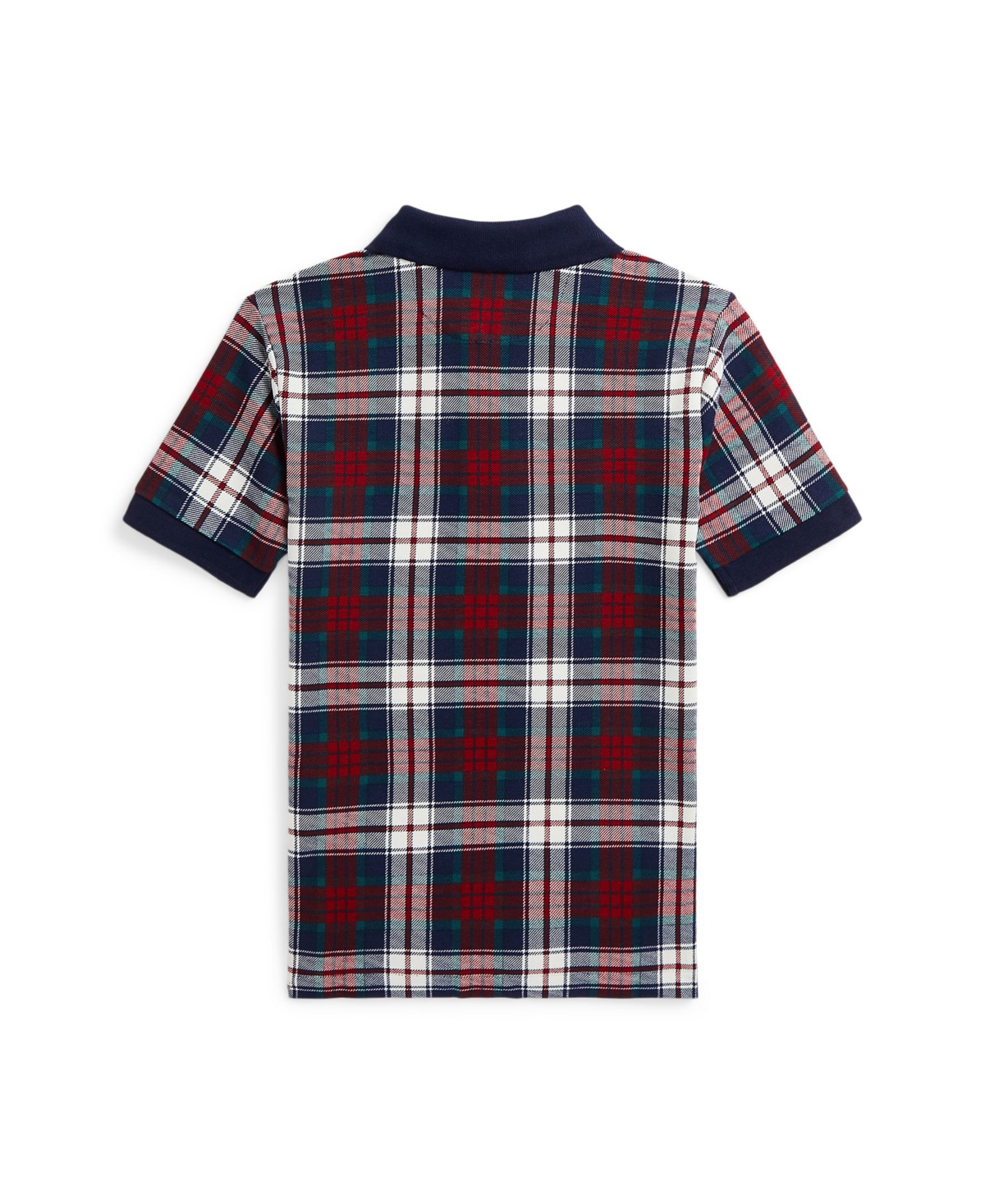 Polo Ralph Lauren Toddler and Little Boys Plaid Cotton Mesh Polo Shirt