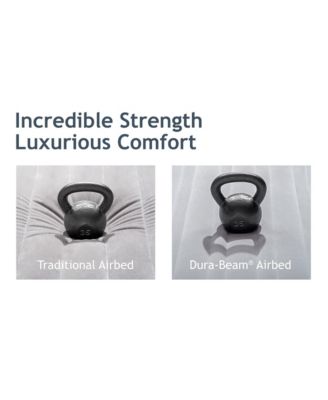 Dura Beam Ultra Plush Headboard Airbed w/Built In Pump, Queen (2 Pack)