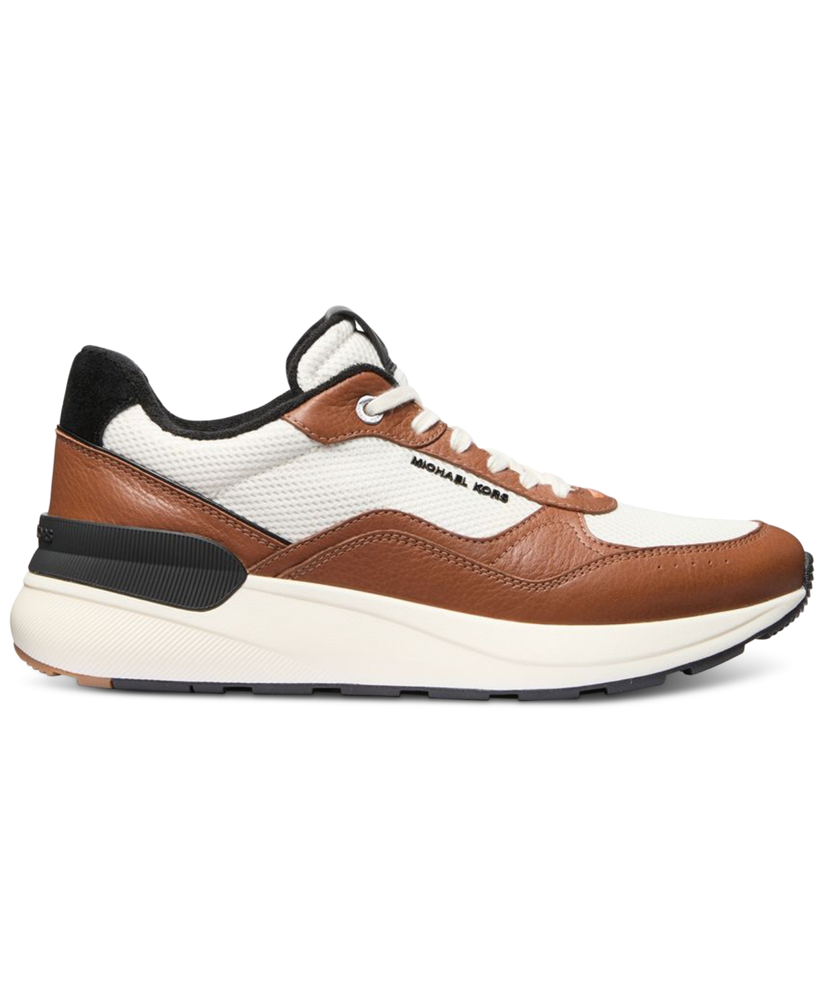 Michael Kors Men's Trevor Trainer Sneakers -luggage/black