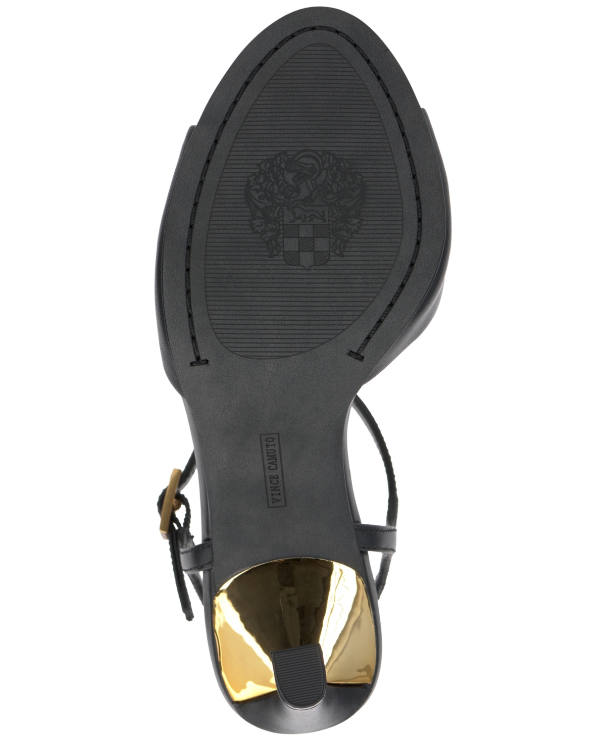 Shop Vince Camuto Women's Lilah Dress Sandals In Black Leather
