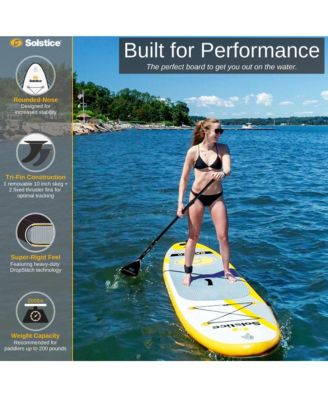 Watersports Bali 2.0 10.5 Foot Inflatable Stand-Up Paddle Board Kit
