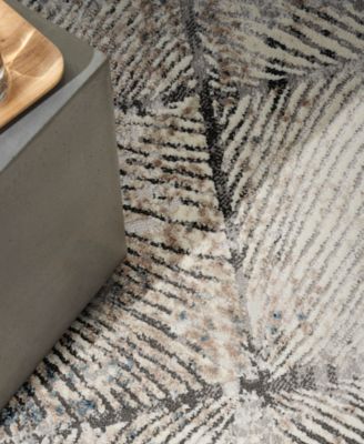 Calvin Klein Ck022 Infinity Ifn03 Rug Collection In Ivory,gray