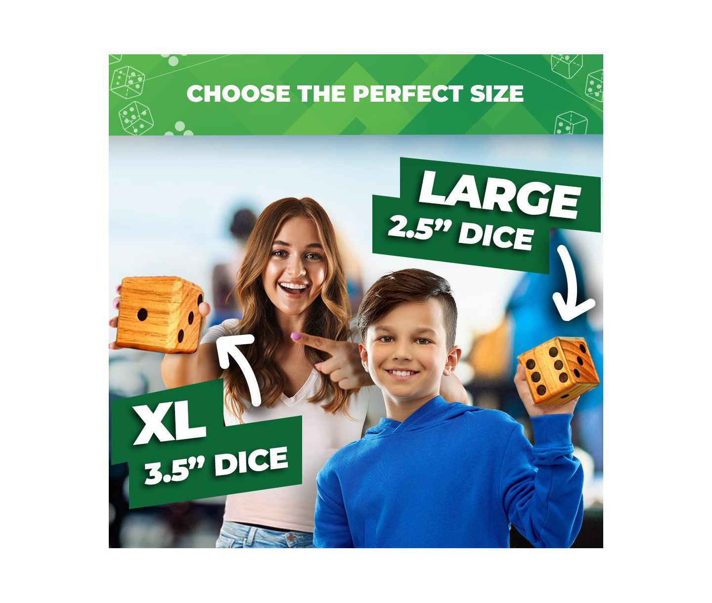Детские настольные игры SWOOC Yardzee, Farkle & 20+ Games 6-Piece Board Game, Ages 3+, цвет: Коричневый — фото 5
