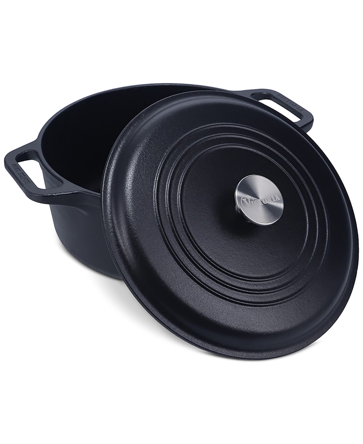 Victoria 7Qt Dutch Oven - Seasoned