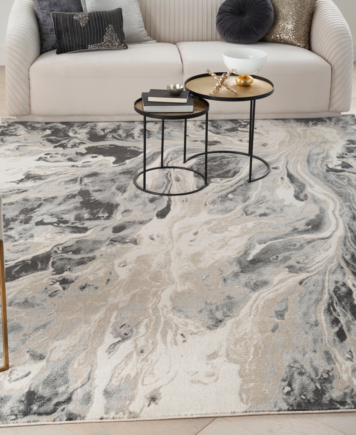 Inspire Me! Home Decor Elegance Far01 6'x9' Area Rug In Multicolor
