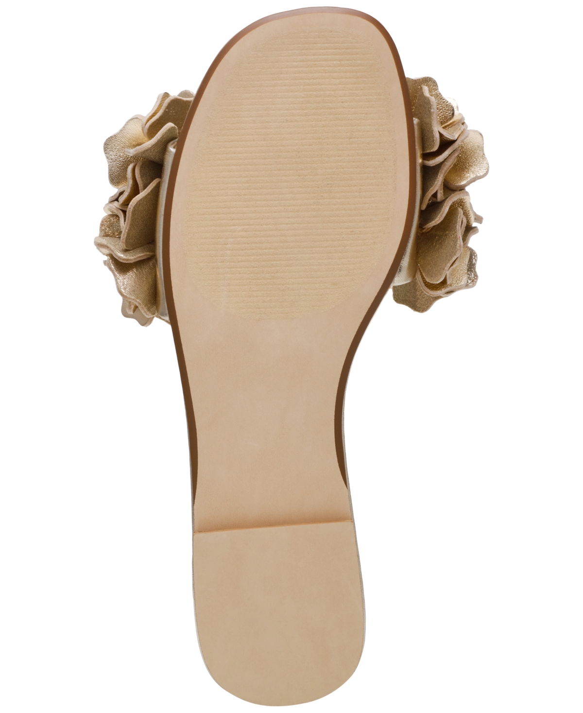 STEVE MADDEN WOMEN'S FLO RUFFLE SLIDE SANDALS 