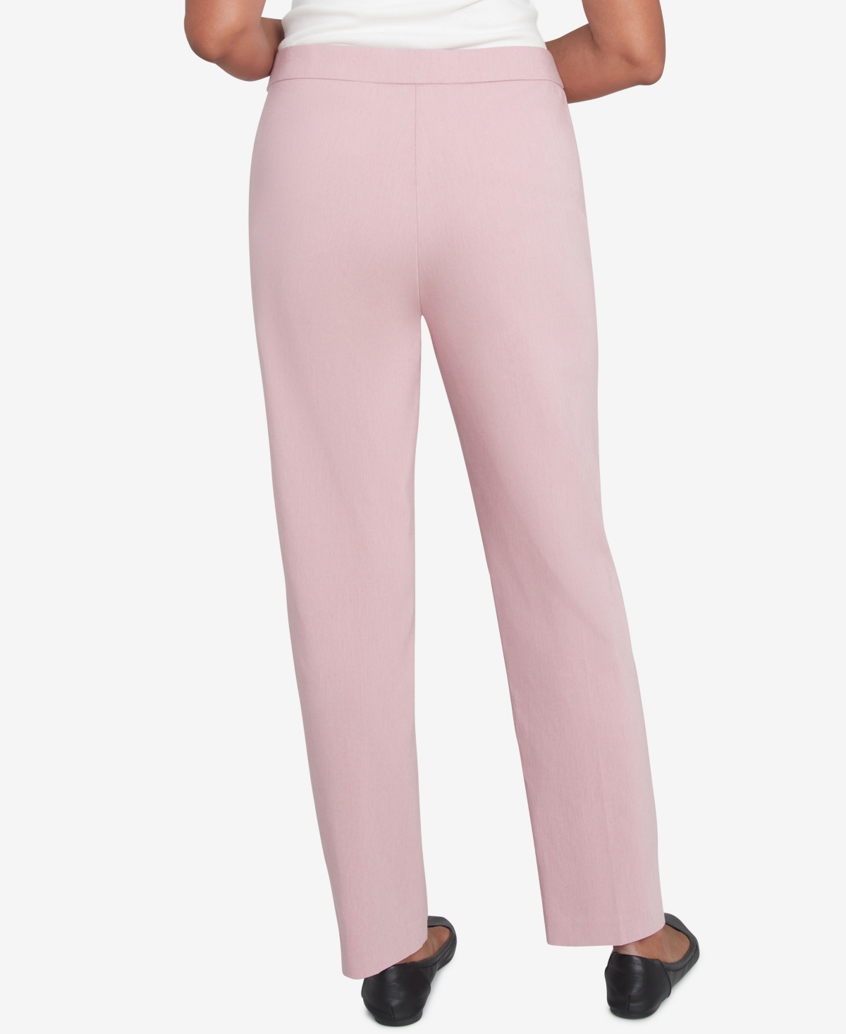 Alfred Dunner Petite Telluride Millennium Faux Fly Front Short Length Pants