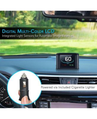 Smart Car HUD Heads-Up Display with GPS Compass and Speedometer