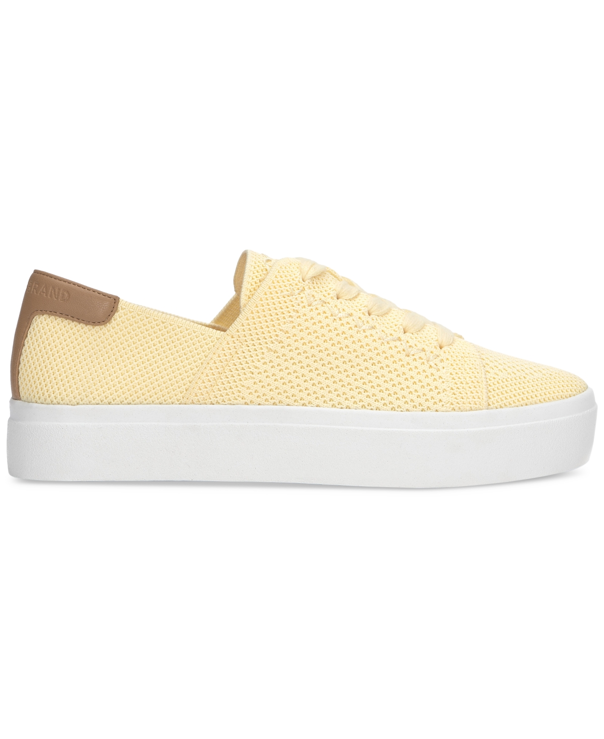 LUCKY BRAND WOMEN'S TALENA KNIT LACE-UP SNEAKERS 