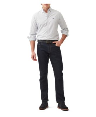 Men's Gunn Oxford Stripe Long Sleeve Sports Fit Shirt