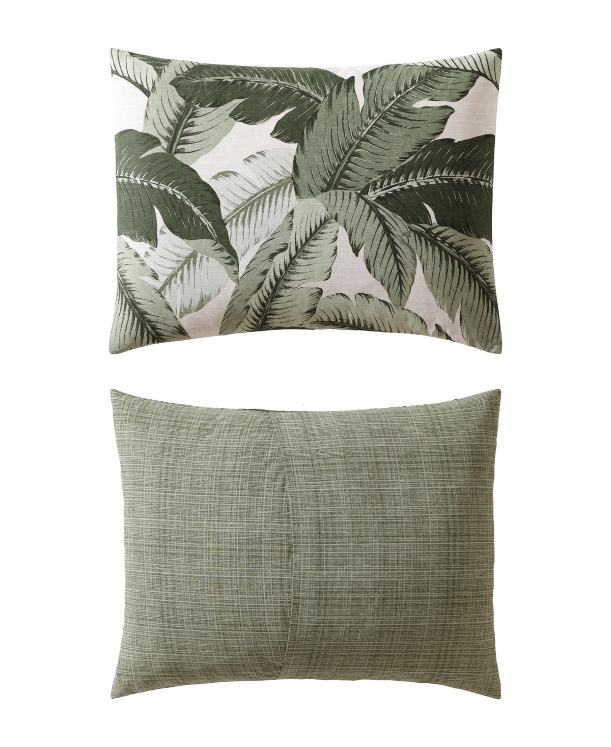 Tommy Bahama Vintage Palms Reversible 3-pc. Comforter Set, King In Jungle Green