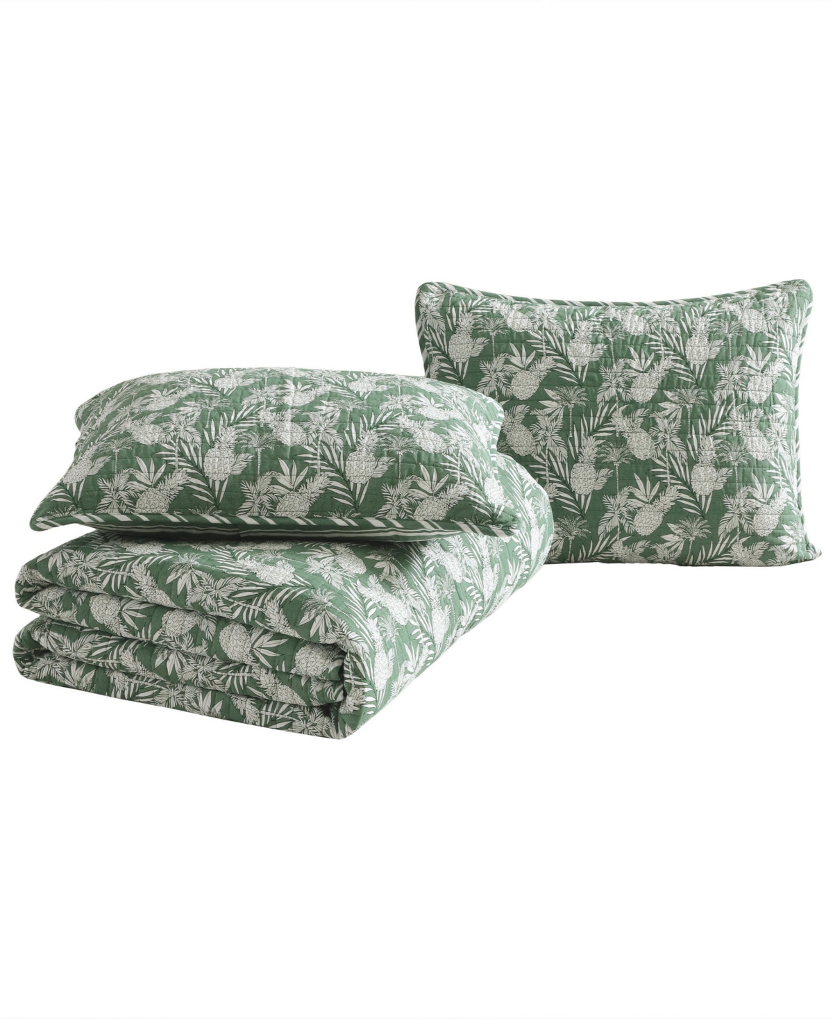 Tommy Bahama Home Pineapple Venture Reversible 2-pc. Quilt Set, Twin In Green