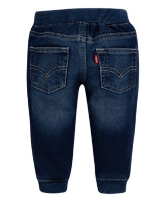Baby Boys Knit Denim Jogger Pants