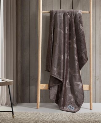 Carved Ultra Soft Plush Throw, 70" X 50"