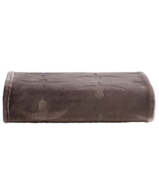 Carved Ultra Soft Plush Throw, 70" X 50"