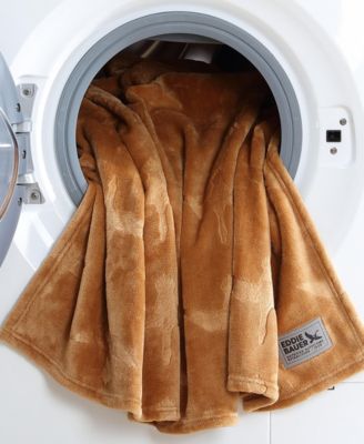 Carved Ultra Soft Plush Throw, 70" X 50"