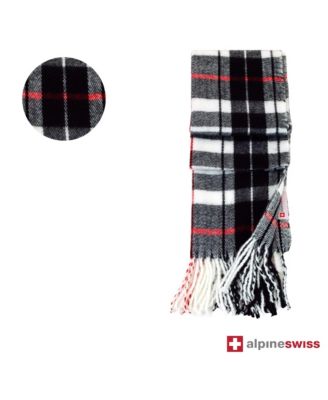 Men's Scarf Soft 80 Inch Long Warm Scarves Plaids Winter Shawl
