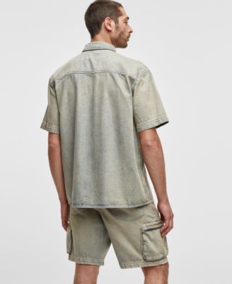 Мужская джинсовая рубашка Morell и шорты-карго Mode of One, эксклюзивно в Macy's