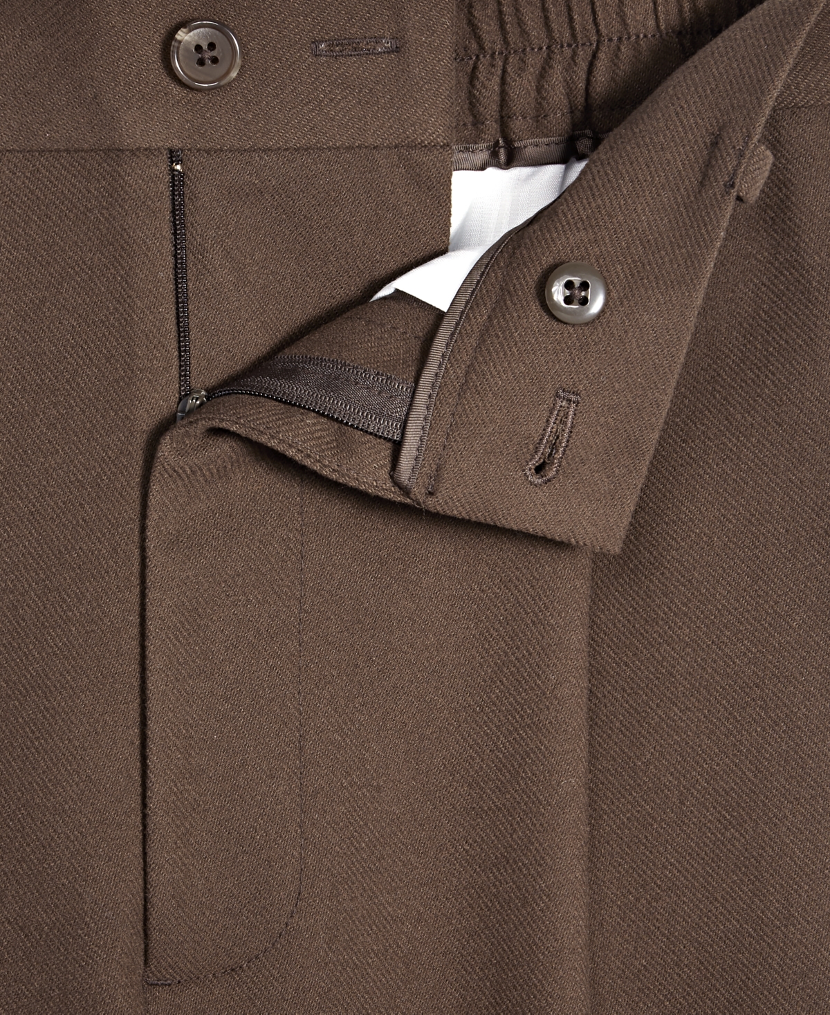 Mode Of One Men's Relaxed-fit Trousers, Exclusively At Macy's In Dark Walnut