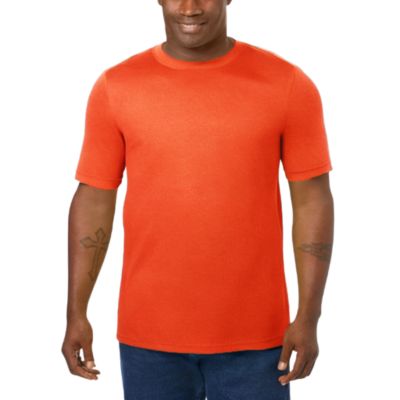 Big & Tall No Sweat Longer-Length Short Sleeve Crewneck Tee