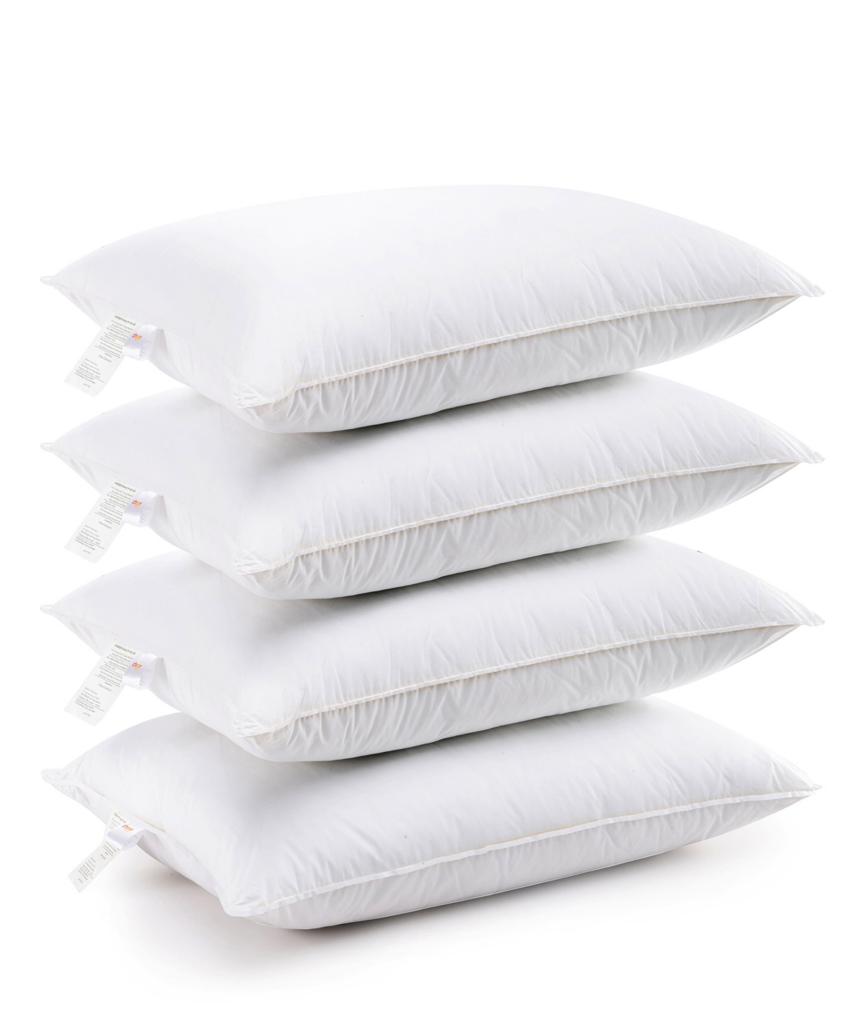 Cheer Collection Soft And Plush Bed Pillow Insert, 4-pack, King In White