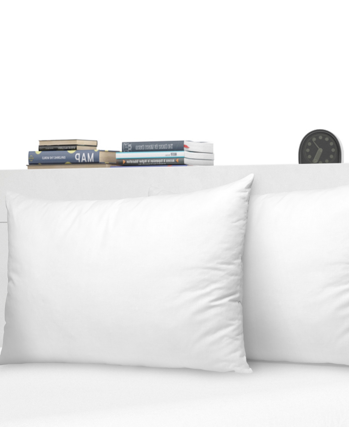 Cheer Collection Soft And Plush Bed Pillow Insert, 2-pack, King In White