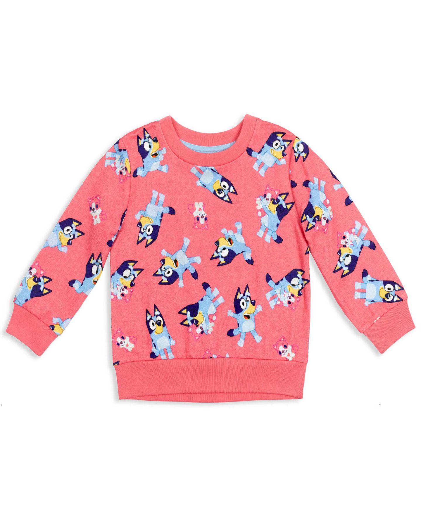 Толстовка Bluey Bingo Sweatshirt to для девочек, цвет: Розовый — фото 1