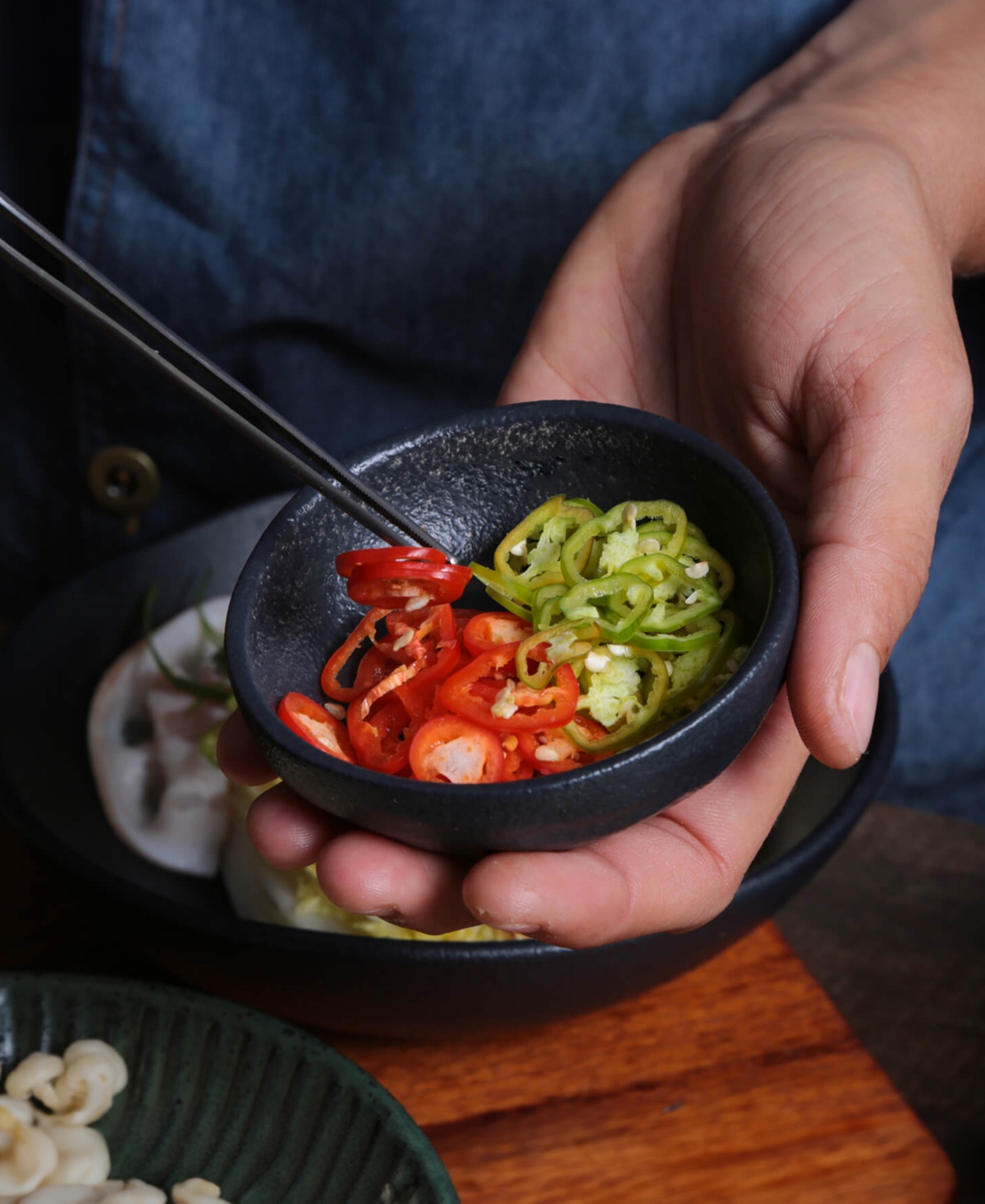 Porto Brasil Stoneware Ramekins, Set Of 6 In Matte Black