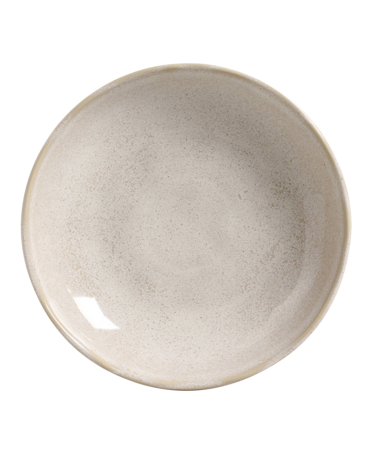 Porto Brasil Stoneware Salad Bowls, Set Of 6 In Latte