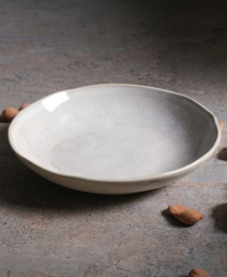 Stoneware Pasta Bowls, Set of 6