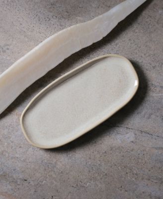Medium Shallow 9" Oval Platters, Set of 4